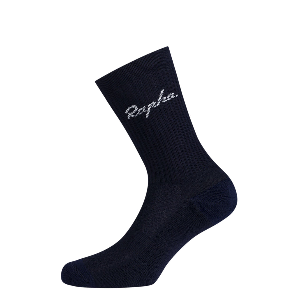 Cotton Crew Socks - Night Sky / Basic White