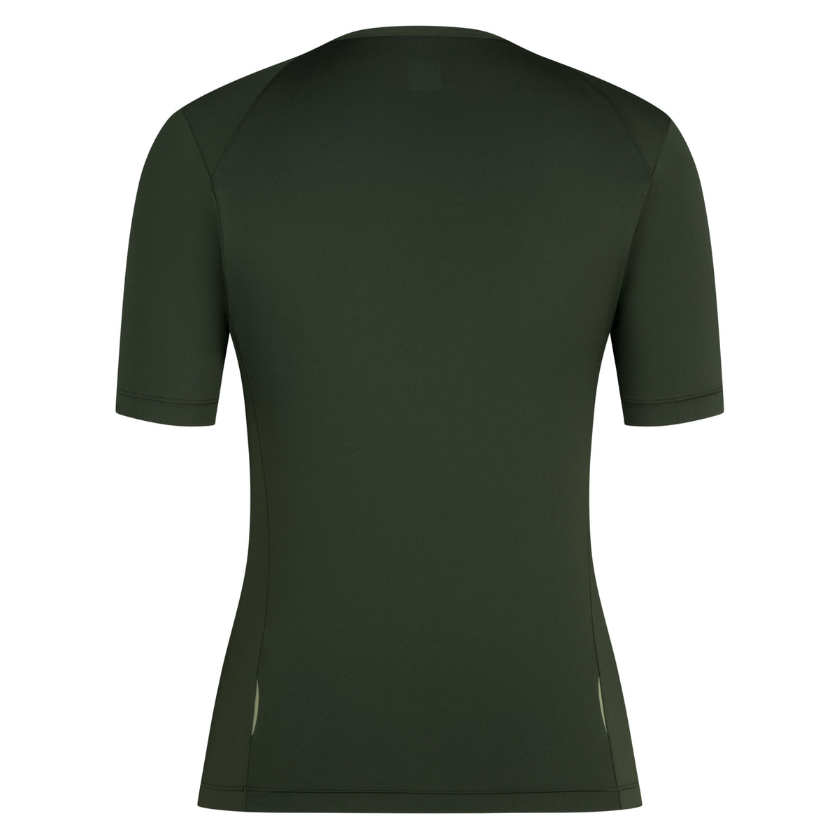 Women's Active T-shirt - Deep Olive Green/Olive Green