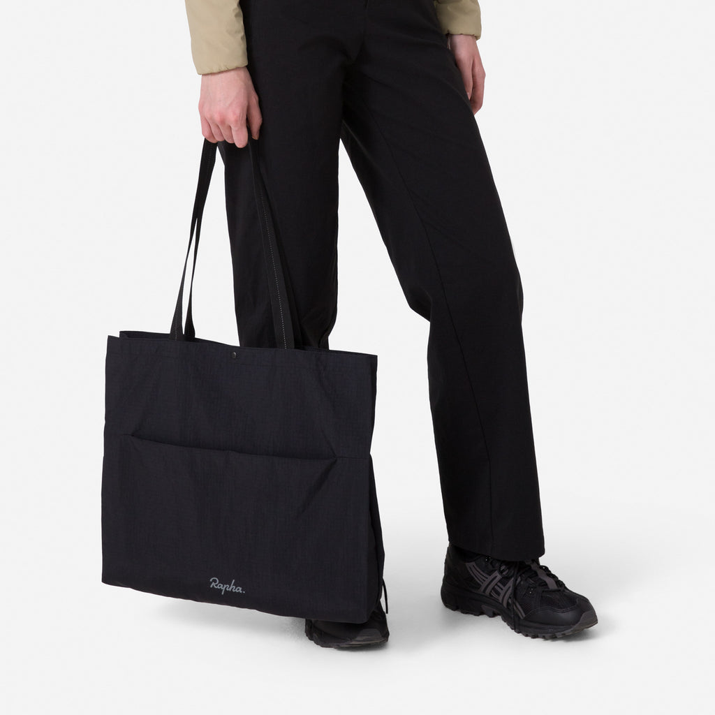 Tech Tote - Black/Silver Reflective