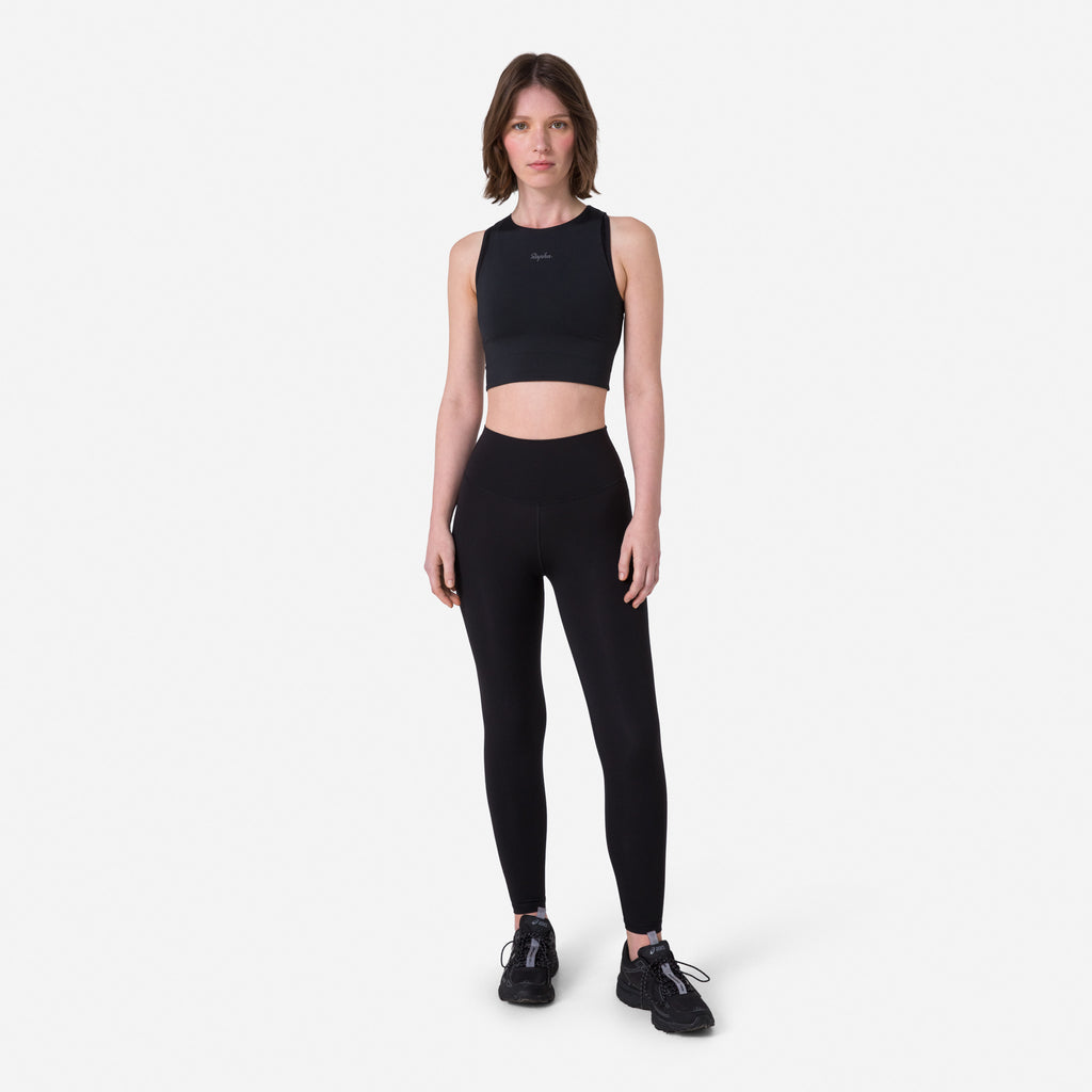 Women's Active Tights - Black/Grey