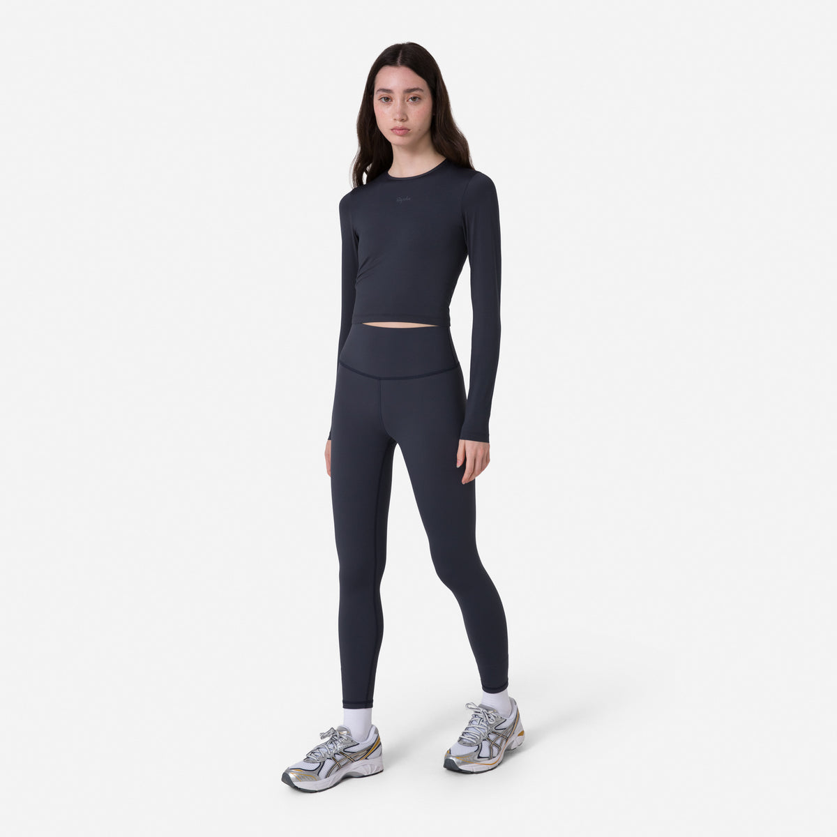 Women's Active Tights - Dark Grey / Dark Navy