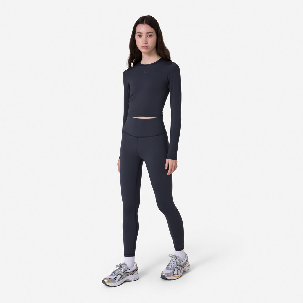 Women's Active Tights - Dark Grey / Dark Navy