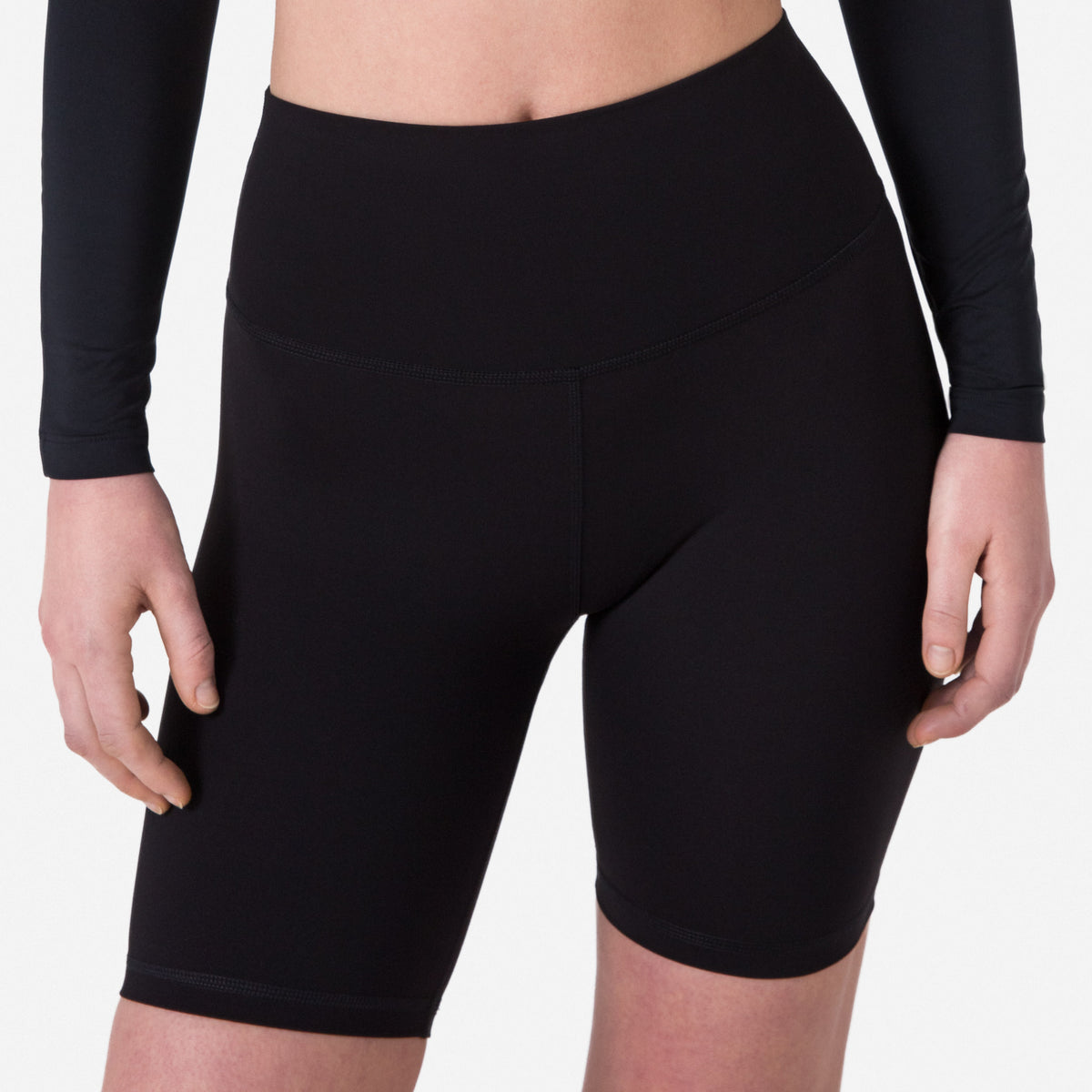 Women's Active Shorts - Black/Grey