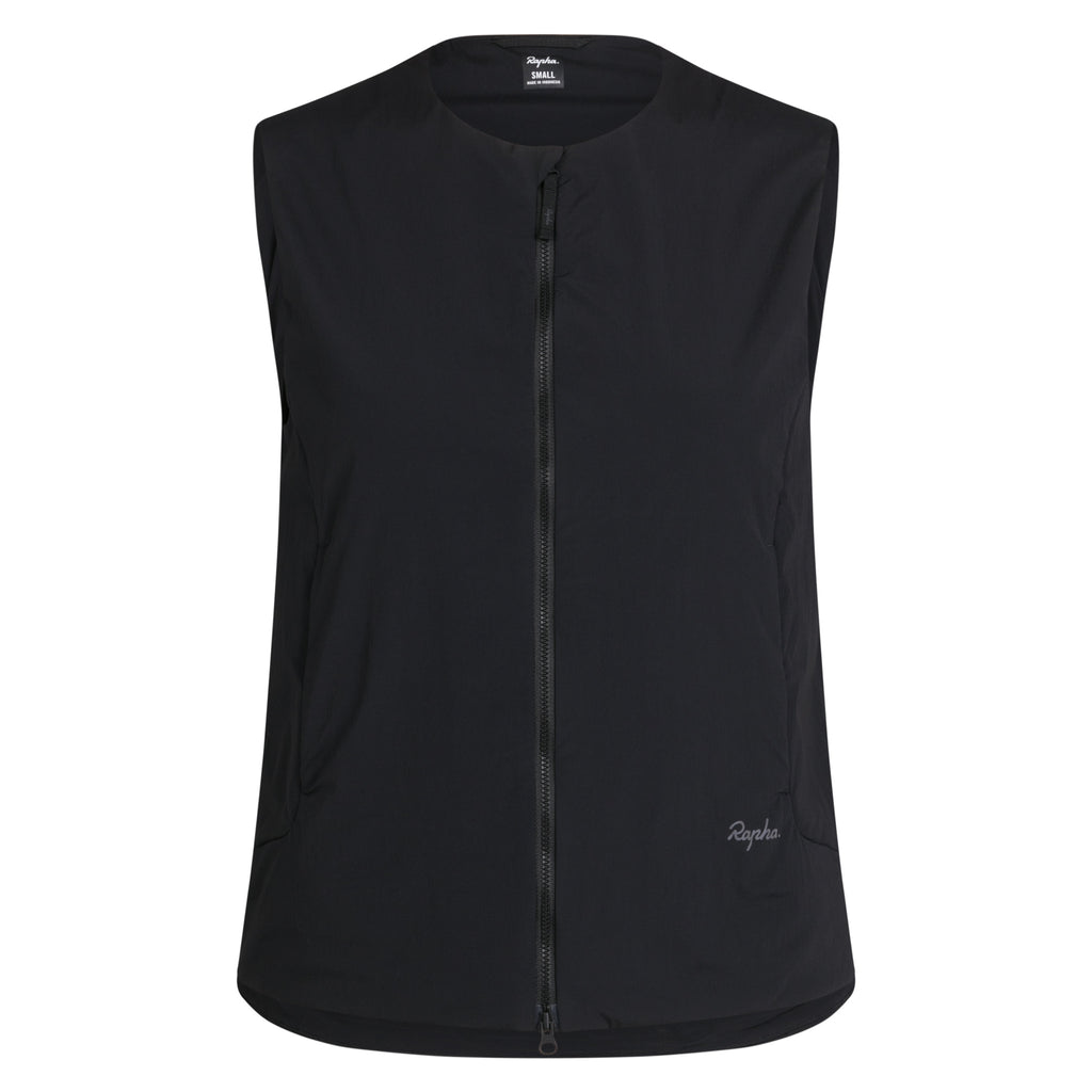 Women's Insulated Vest - Black / Grey