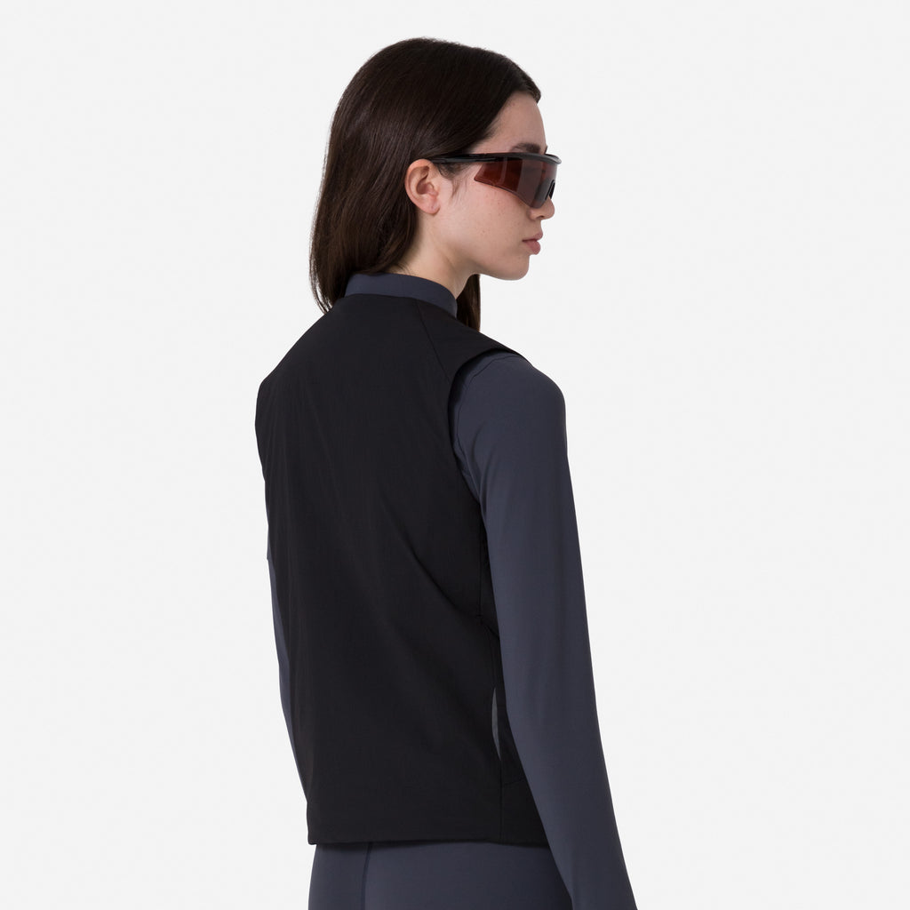 Women's Insulated Vest - Black / Grey
