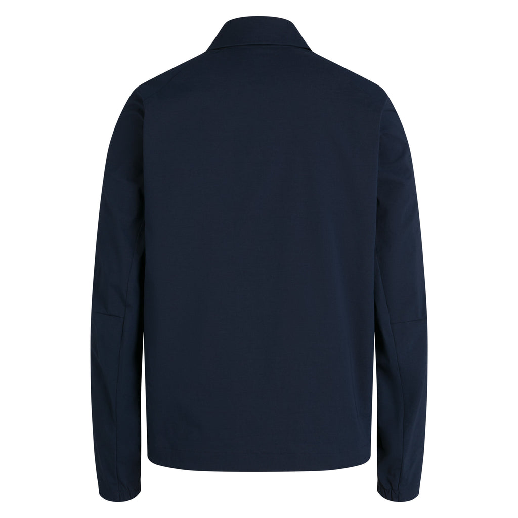 Men's Tech Collar Jacket - Dark Navy/Black