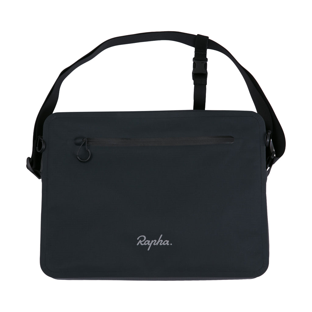 Welded Messenger - Black Charcoal/Silver Reflective