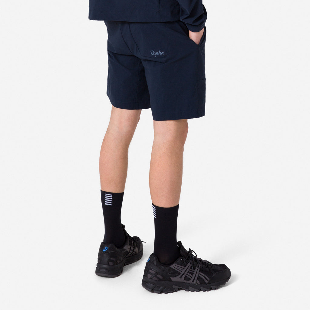 Men's Easy Tech Shorts - Dark Navy/Black