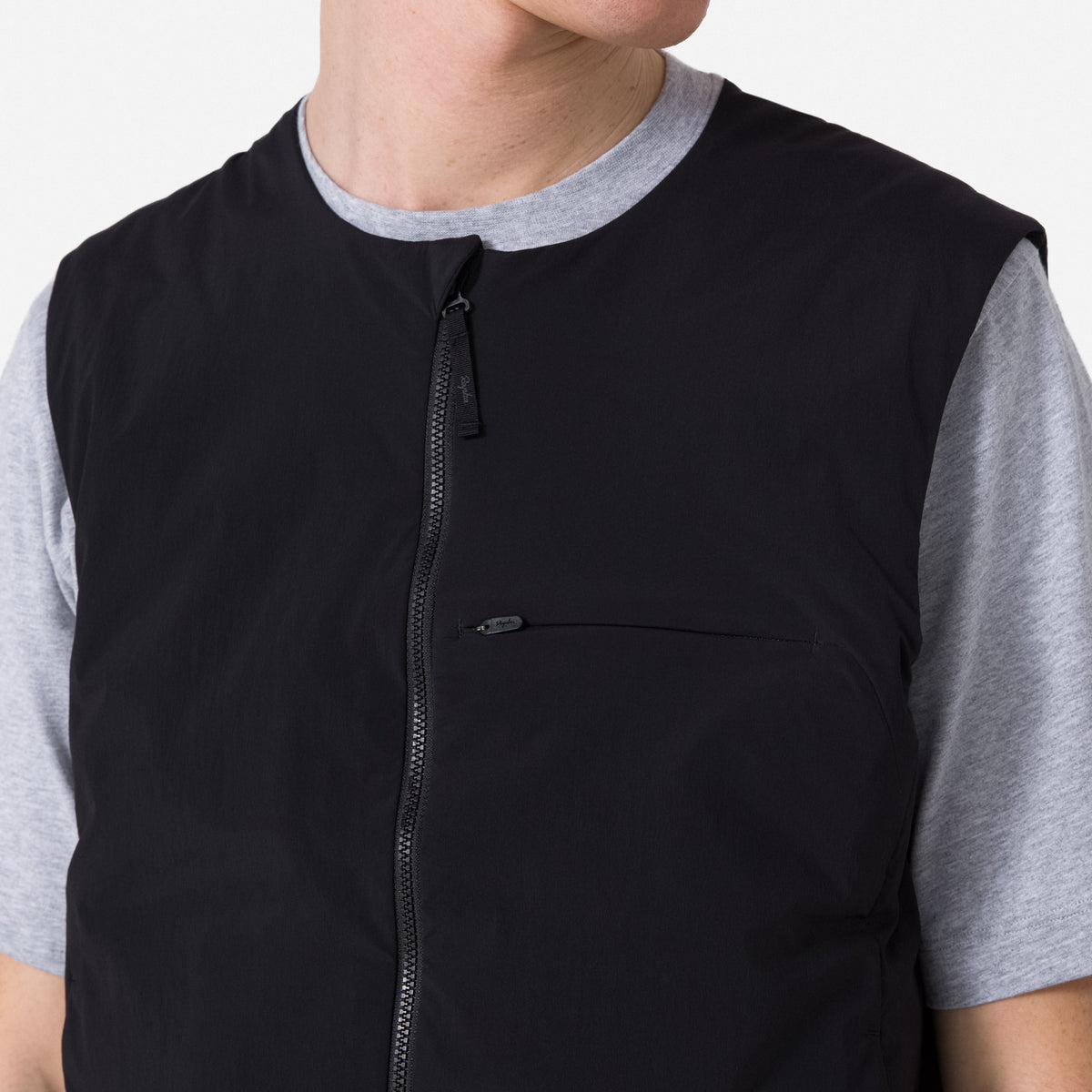 Men's Insulated Vest - Black/Grey
