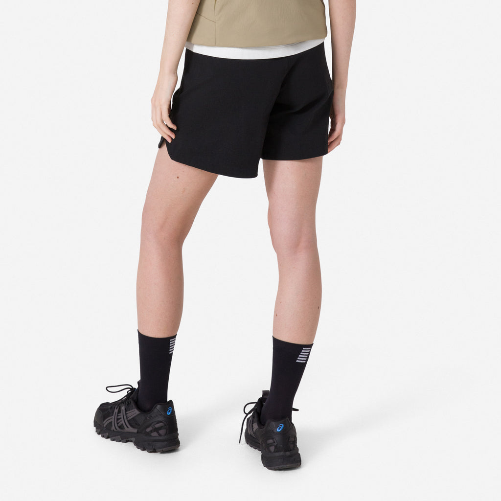 Women's Tech Shorts - Black/Grey