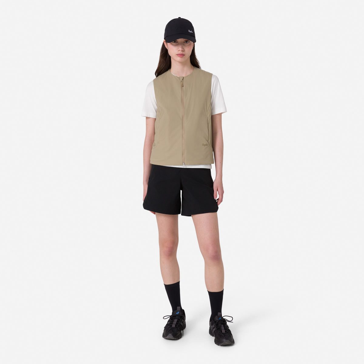 Women's Tech Shorts - Black/Grey