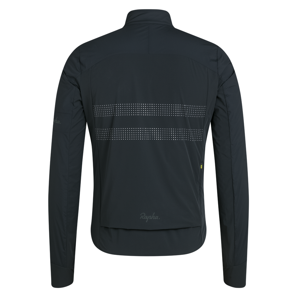 Men's Brevet Lightweight Insulated Jacket - Dark Forest/Silver Reflective