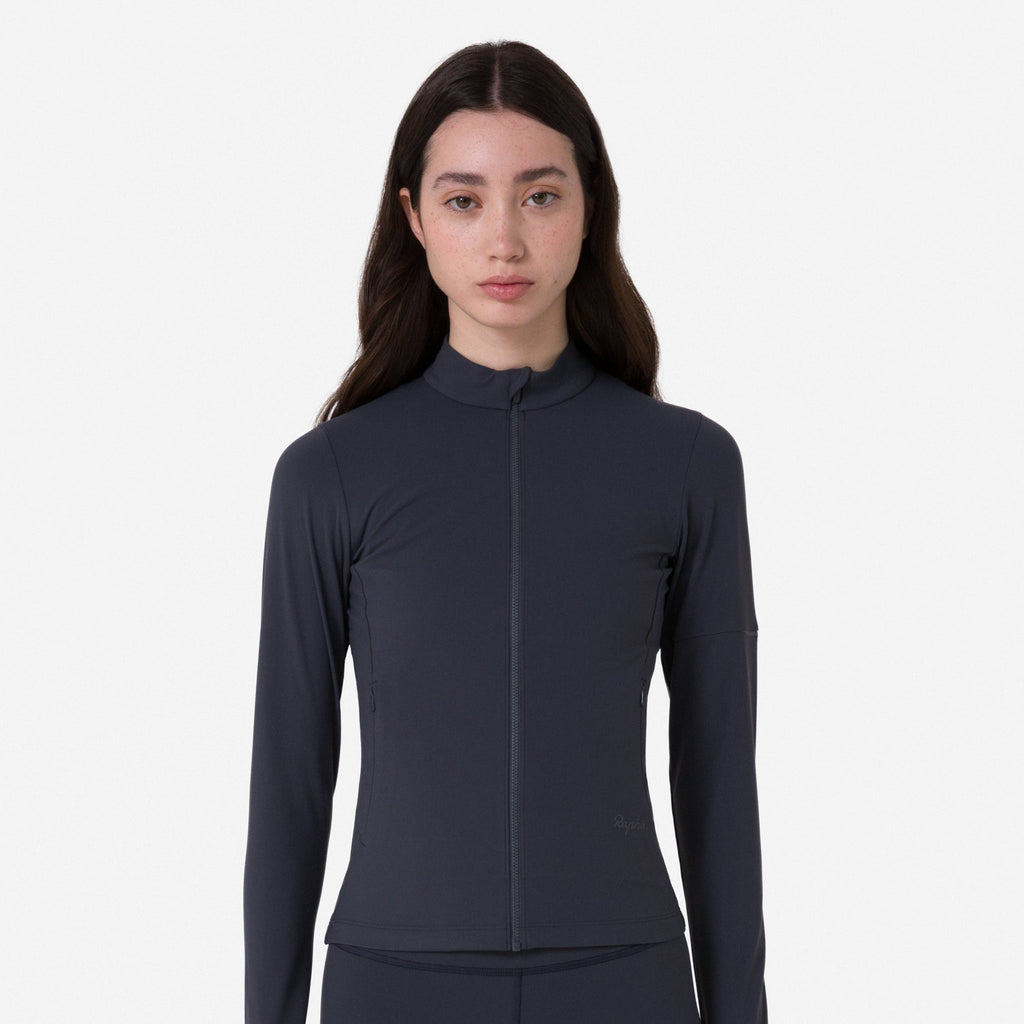 Women's Active Jacket - Dark Grey / Dark Navy