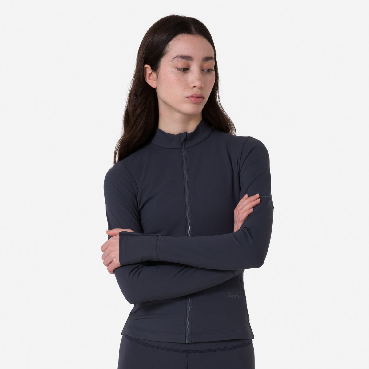 Women's Active Jacket - Dark Grey / Dark Navy