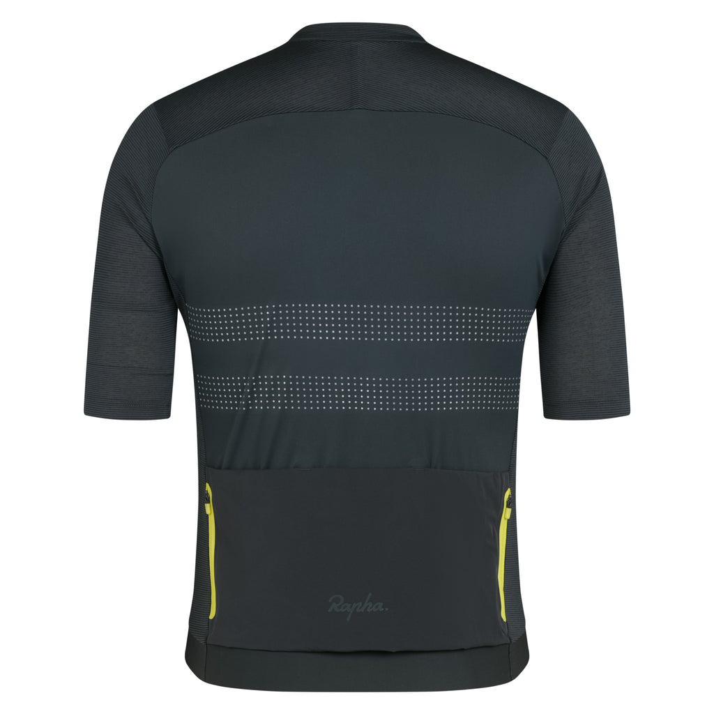 Men's Brevet Lightweight Jersey III - Dark Forest/Silver Reflective