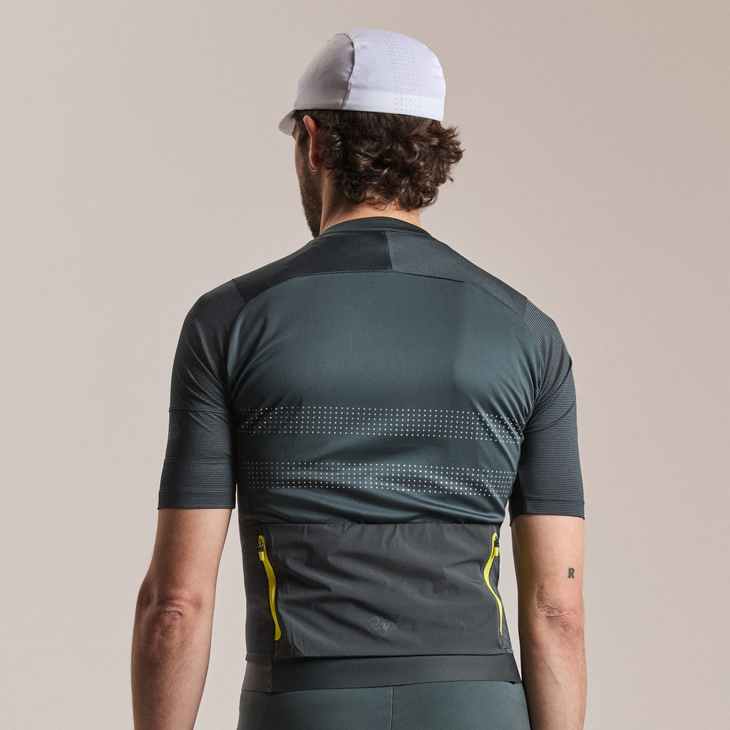 Men's Brevet Lightweight Jersey III - Dark Forest/Silver Reflective