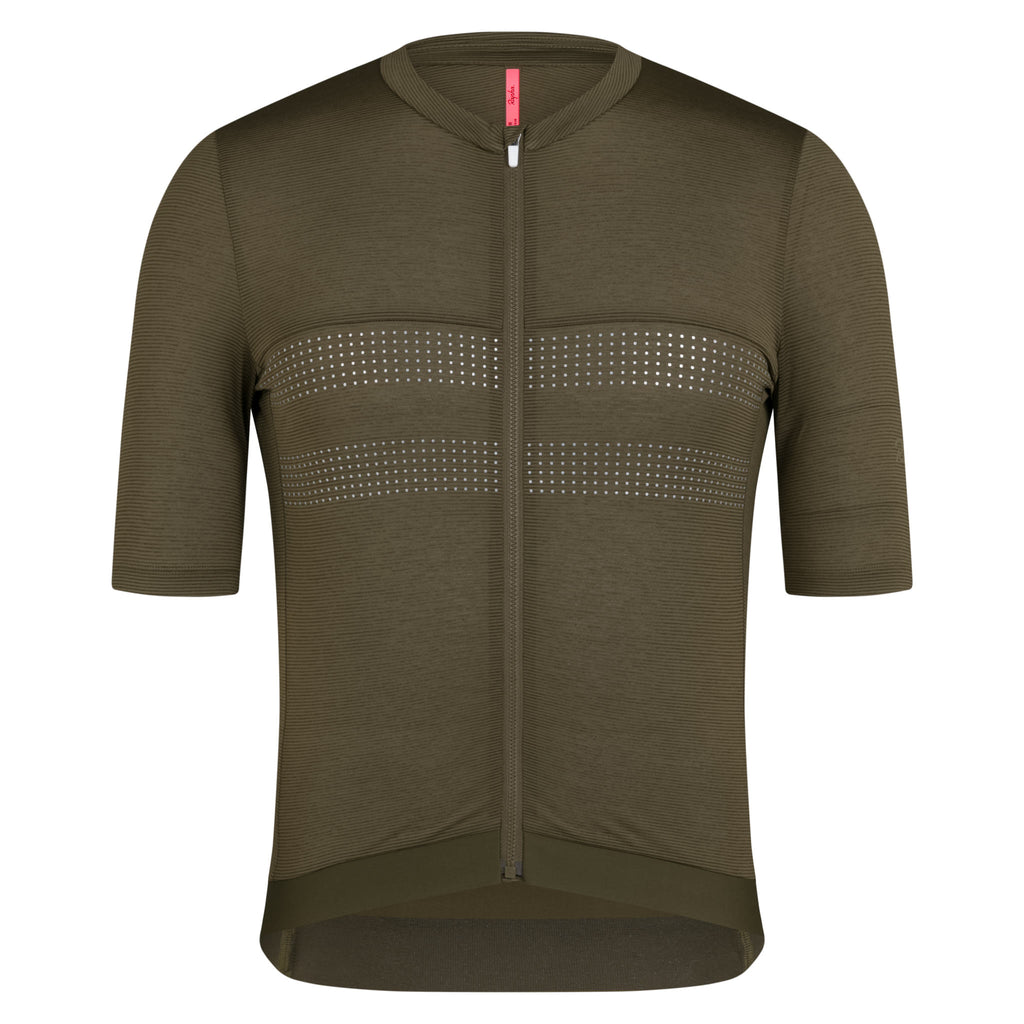 Men's Brevet Lightweight Jersey III - Dark Olive/Balsam Green