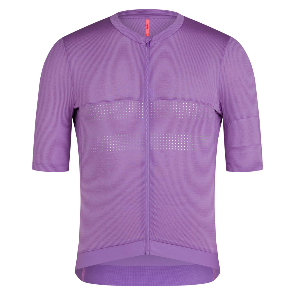 Men's Brevet Lightweight Jersey III - Stone Purple/Silver Reflective