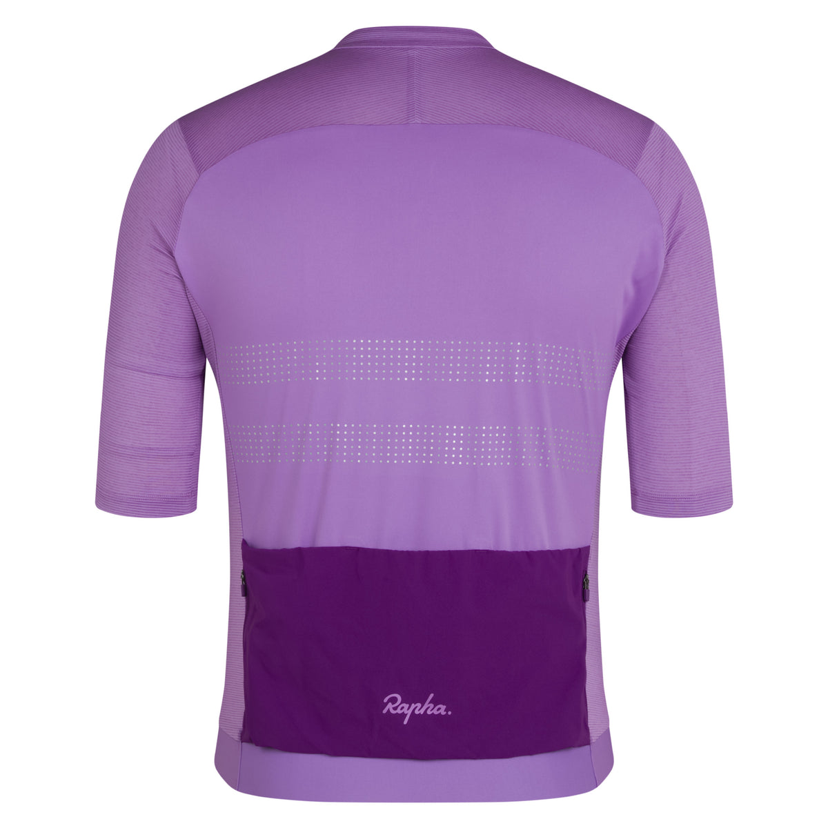 Men's Brevet Lightweight Jersey III - Stone Purple/Silver Reflective