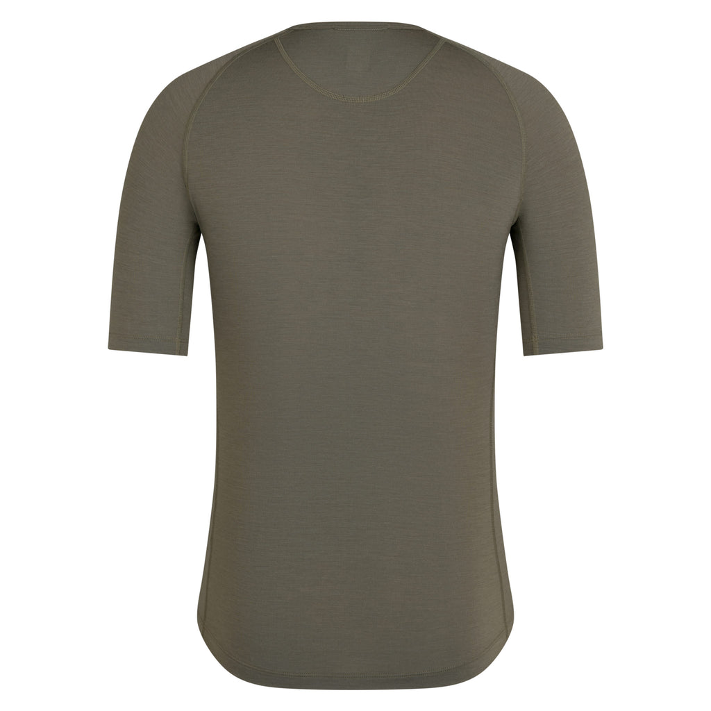 Merino Base Layer - Short Sleeve - Green/Green