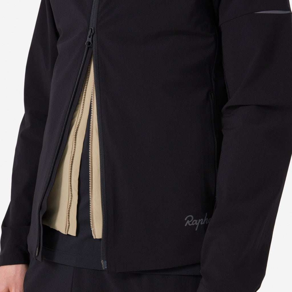 Men's Active Jacket - Black/Grey