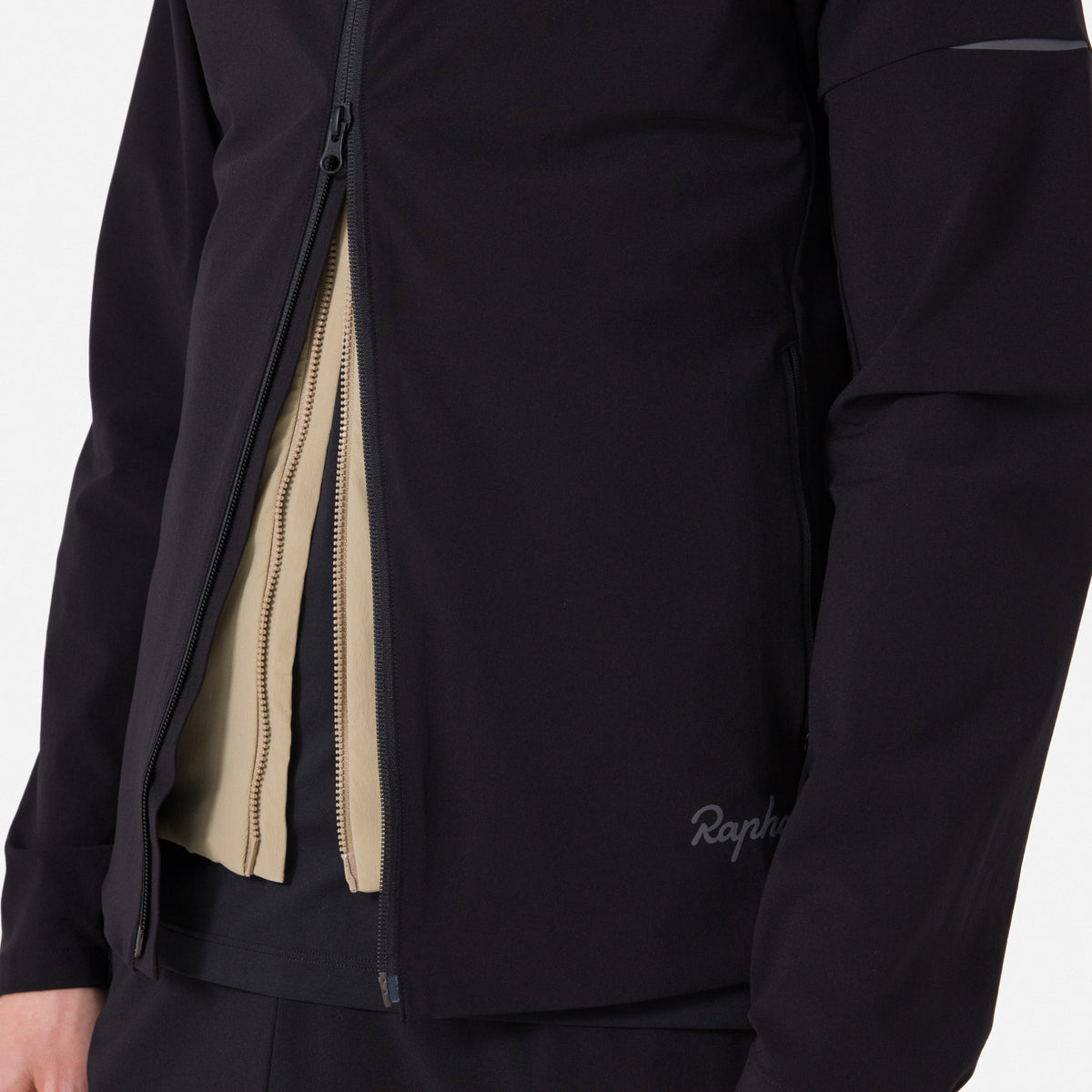 Men's Active Jacket - Black/Grey