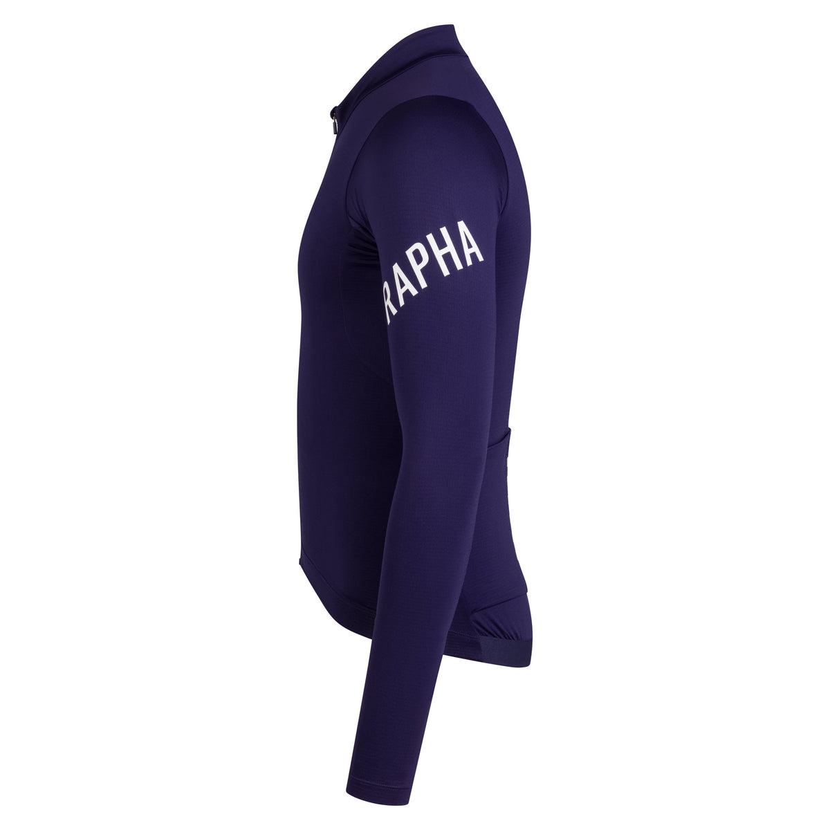 Men's Pro Team Long Sleeve Midweight Jersey - Navy Purple/White