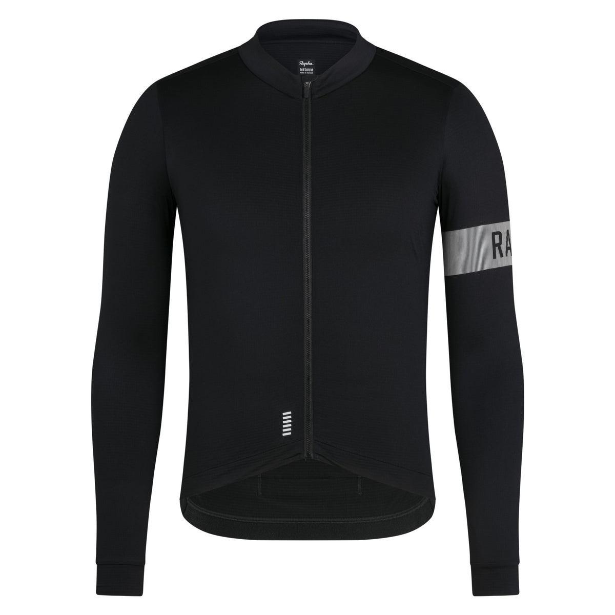 Men's Pro Team Long Sleeve Midweight Jersey II - Black/White