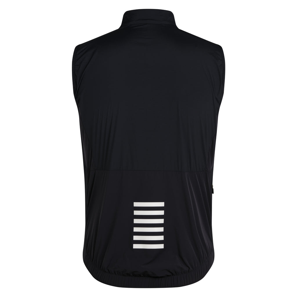 Men's Pro Team Insulated Gilet - Black/White