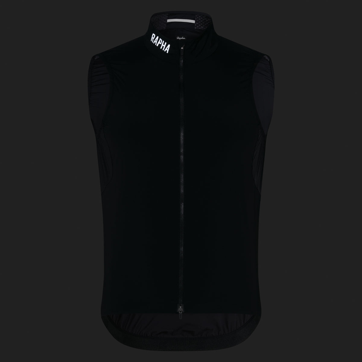 Men's Pro Team Insulated Gilet - Black/White