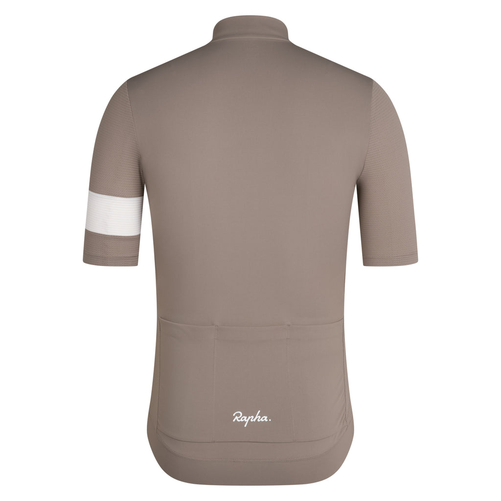 Men's Core Lightweight Jersey - Dark Tan/White