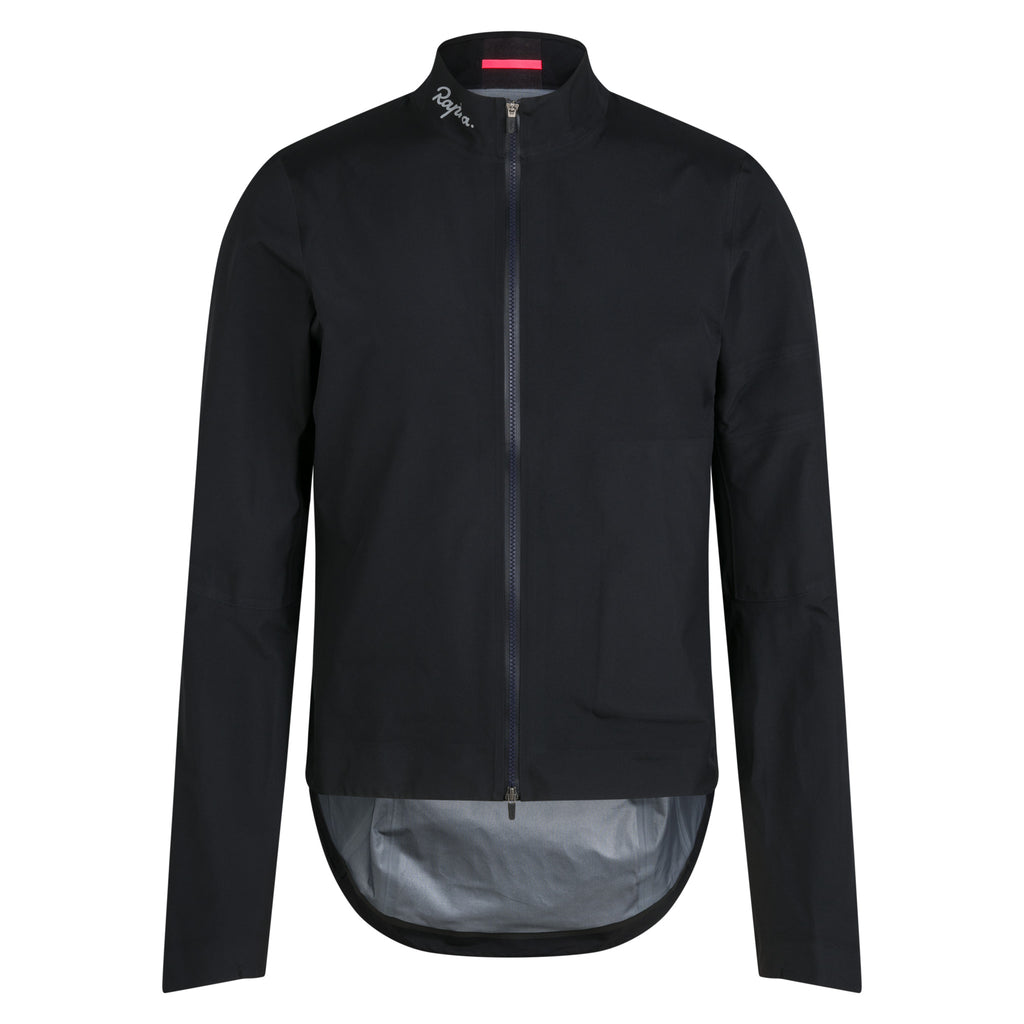 Men's Rapha Gore-Tex Rain Jacket - Black/Silver