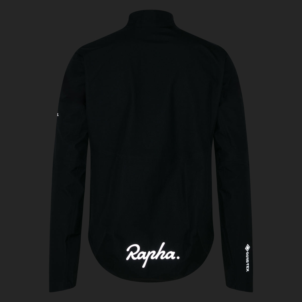 Men's Rapha Gore-Tex Rain Jacket - Black/Silver