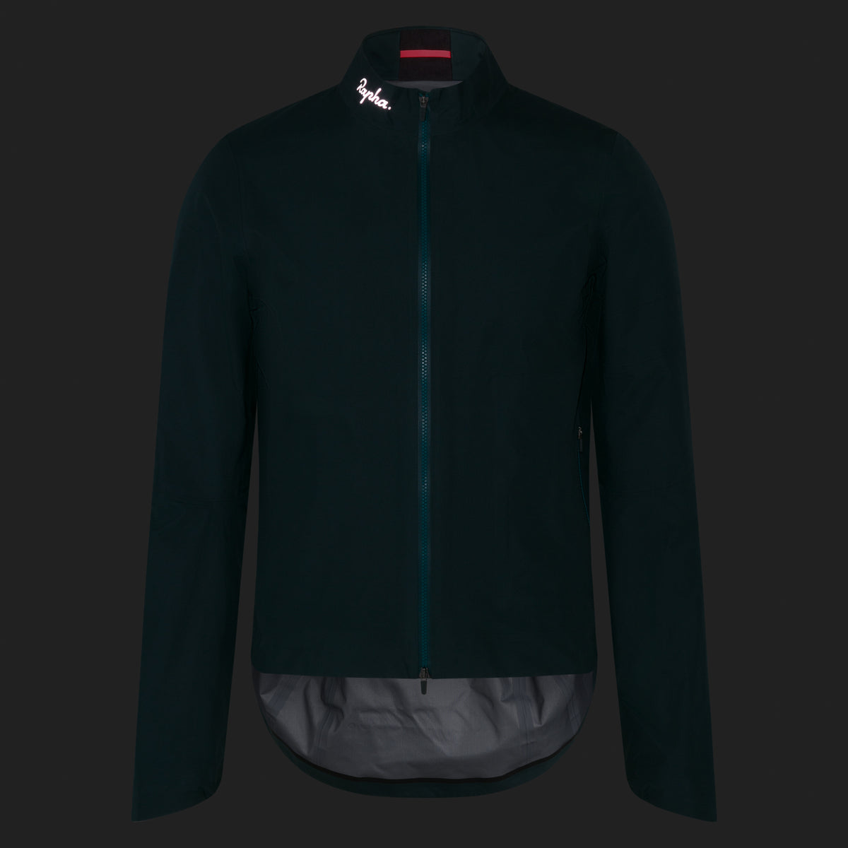 Men's Rapha Gore-Tex Rain Jacket - Forest Green/Black