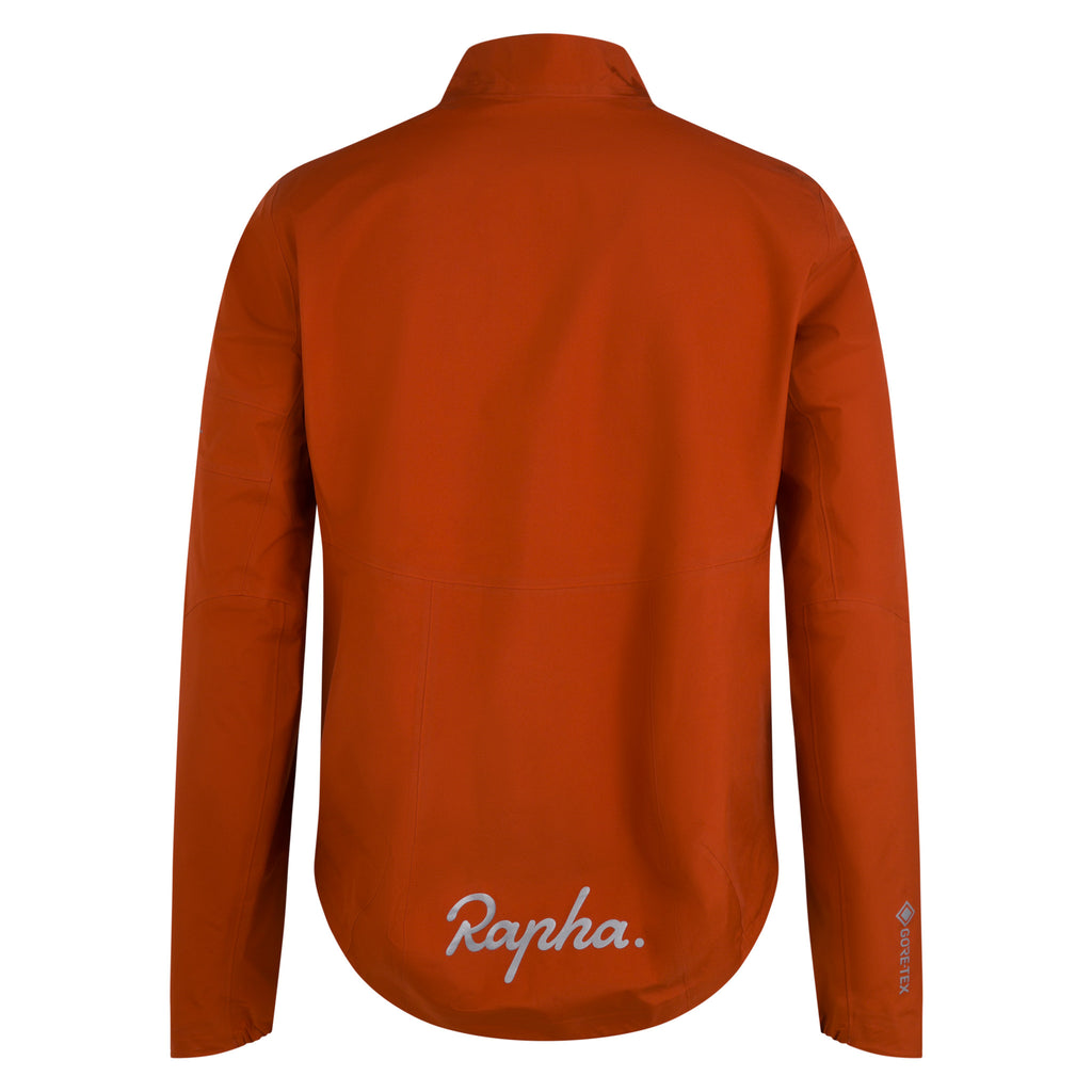 Men's Rapha Gore-Tex Rain Jacket - Paprika/Silver