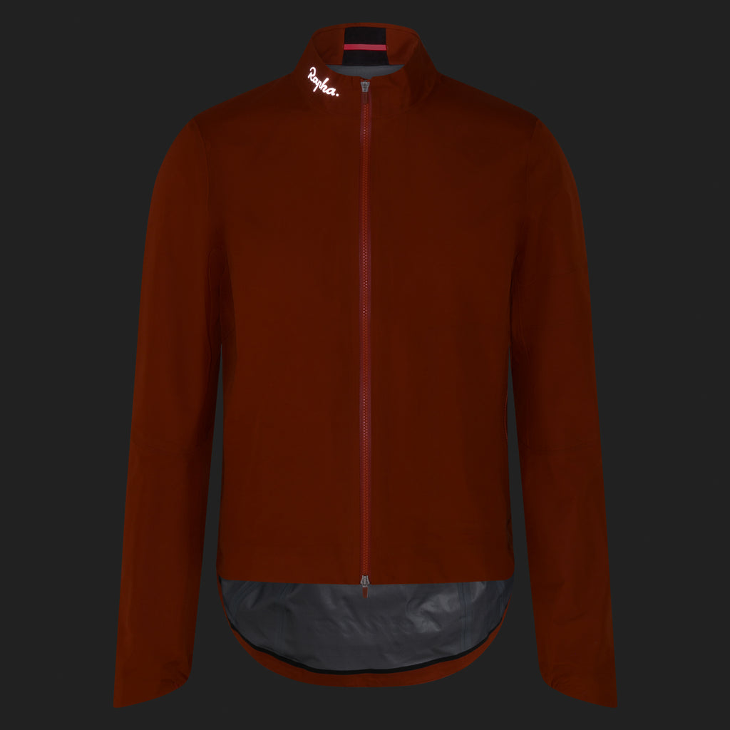 Men's Rapha Gore-Tex Rain Jacket - Paprika/Silver