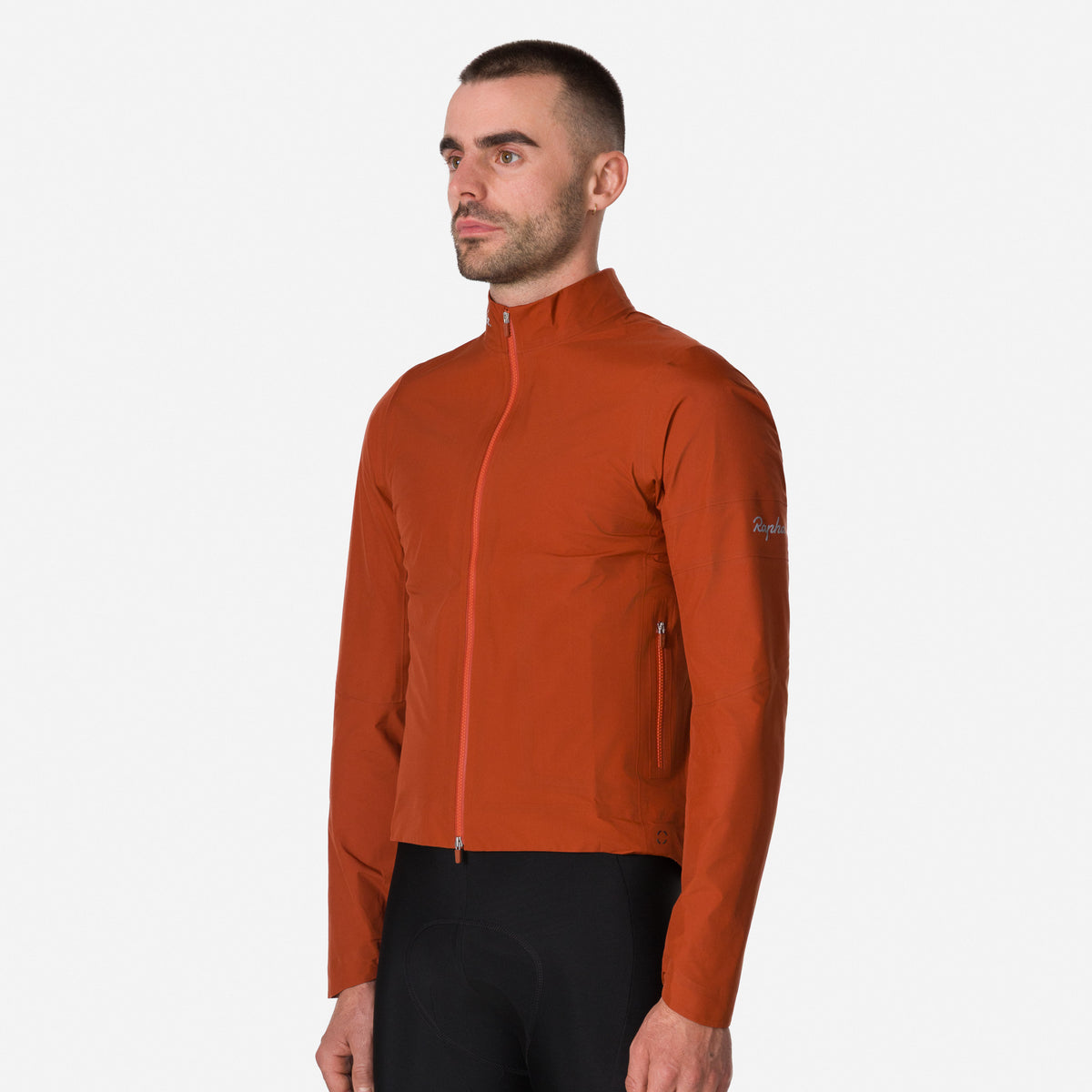 Men's Rapha Gore-Tex Rain Jacket - Paprika/Silver