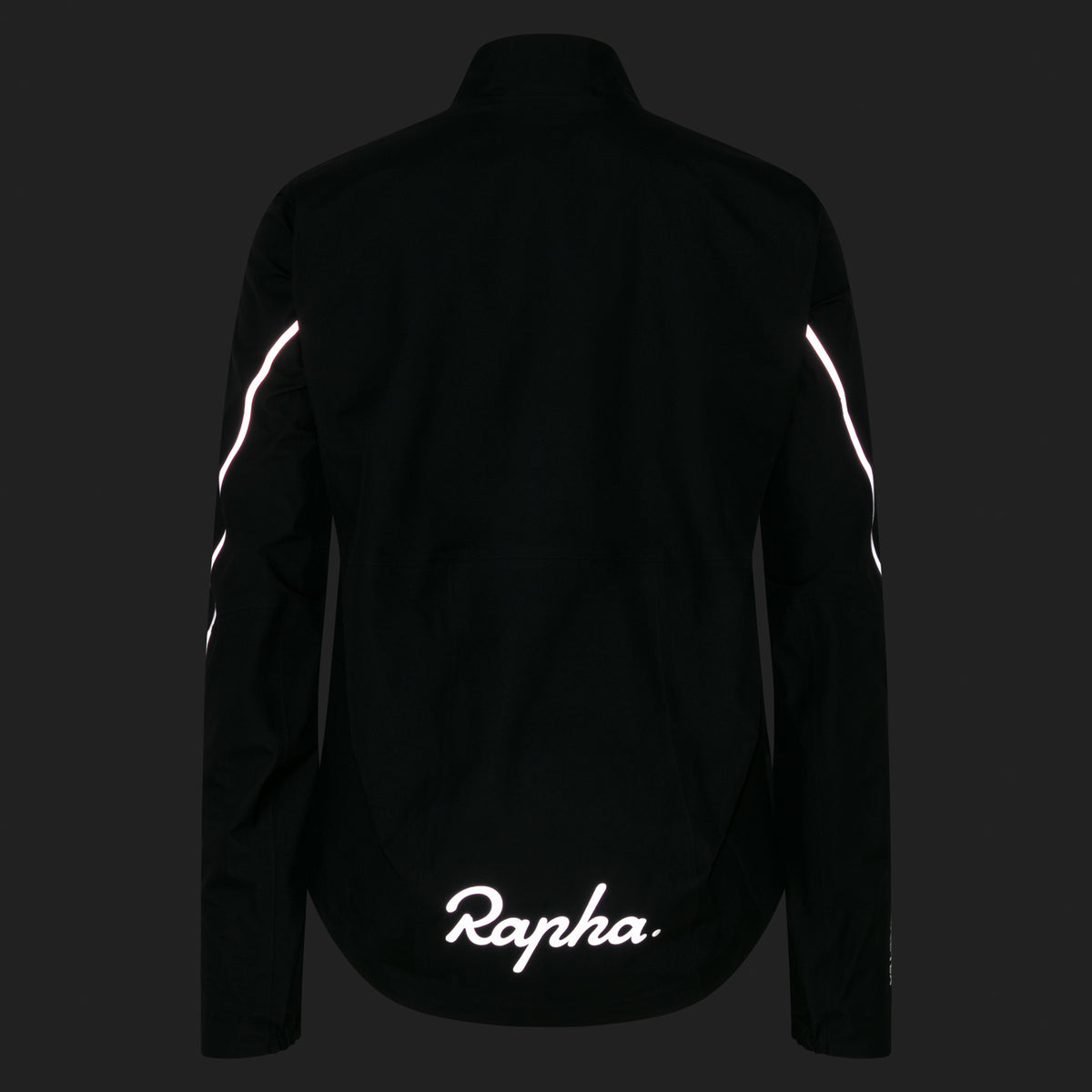 Women's Rapha Gore-Tex Rain Jacket - Black/Silver