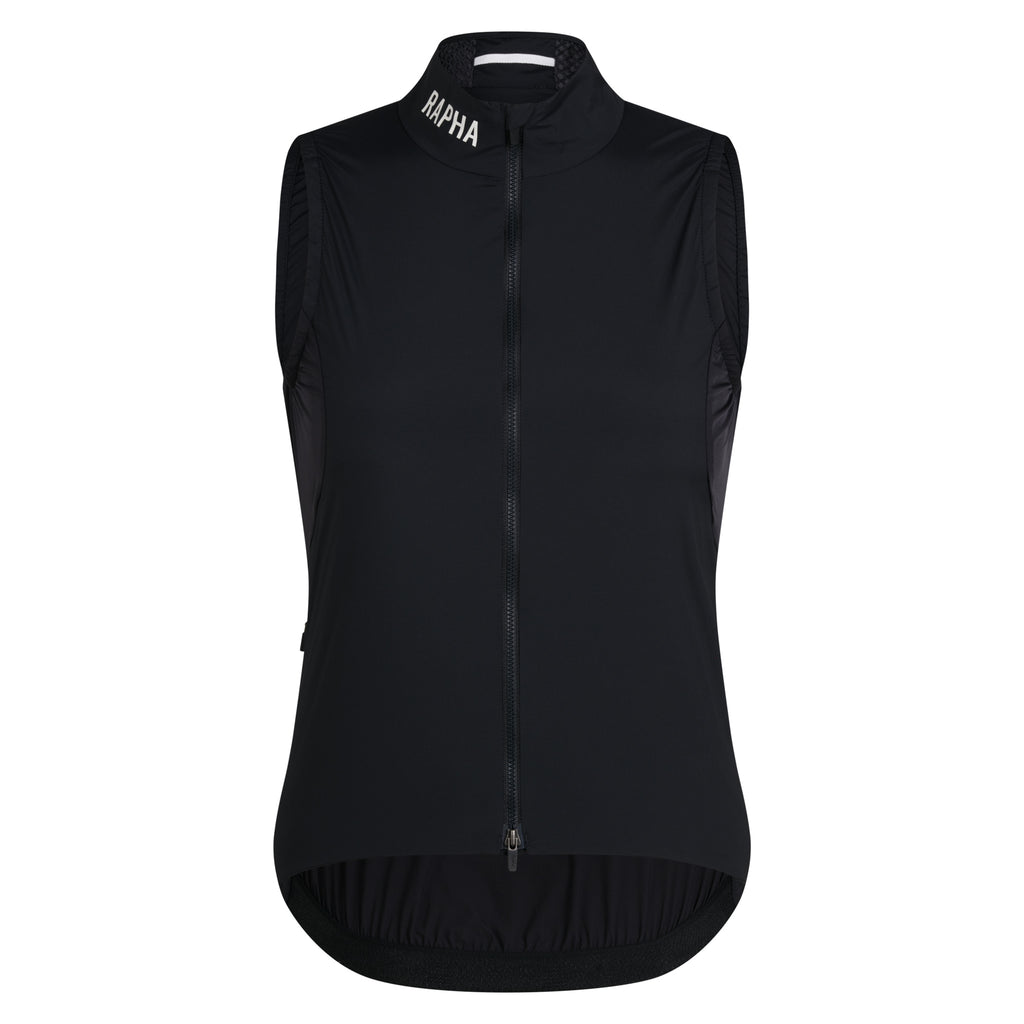 Women's Pro Team Insulated Gilet - Black/White