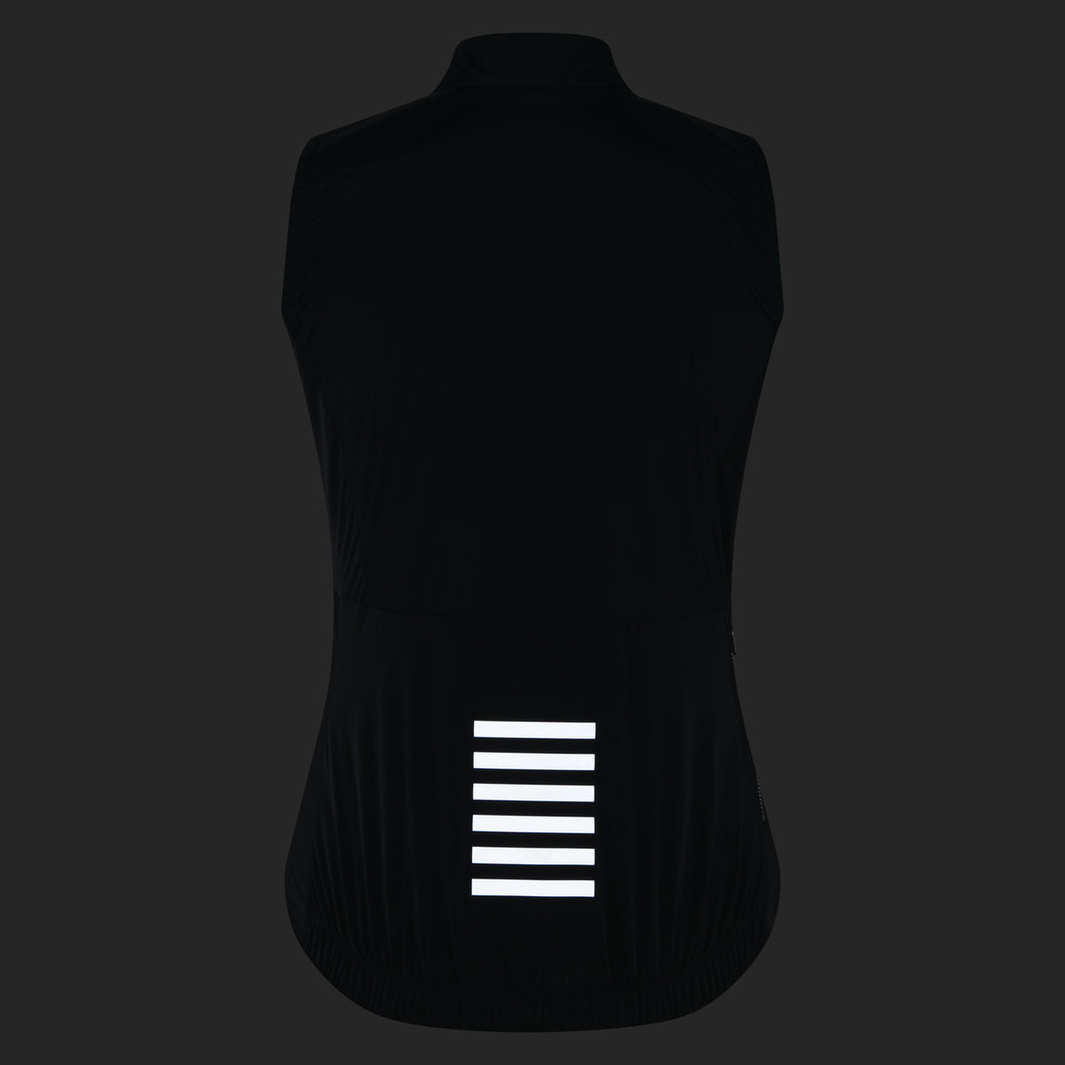 Women's Pro Team Insulated Gilet - Black/White