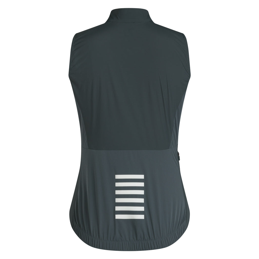Women's Pro Team Insulated Gilet - Onyx/White