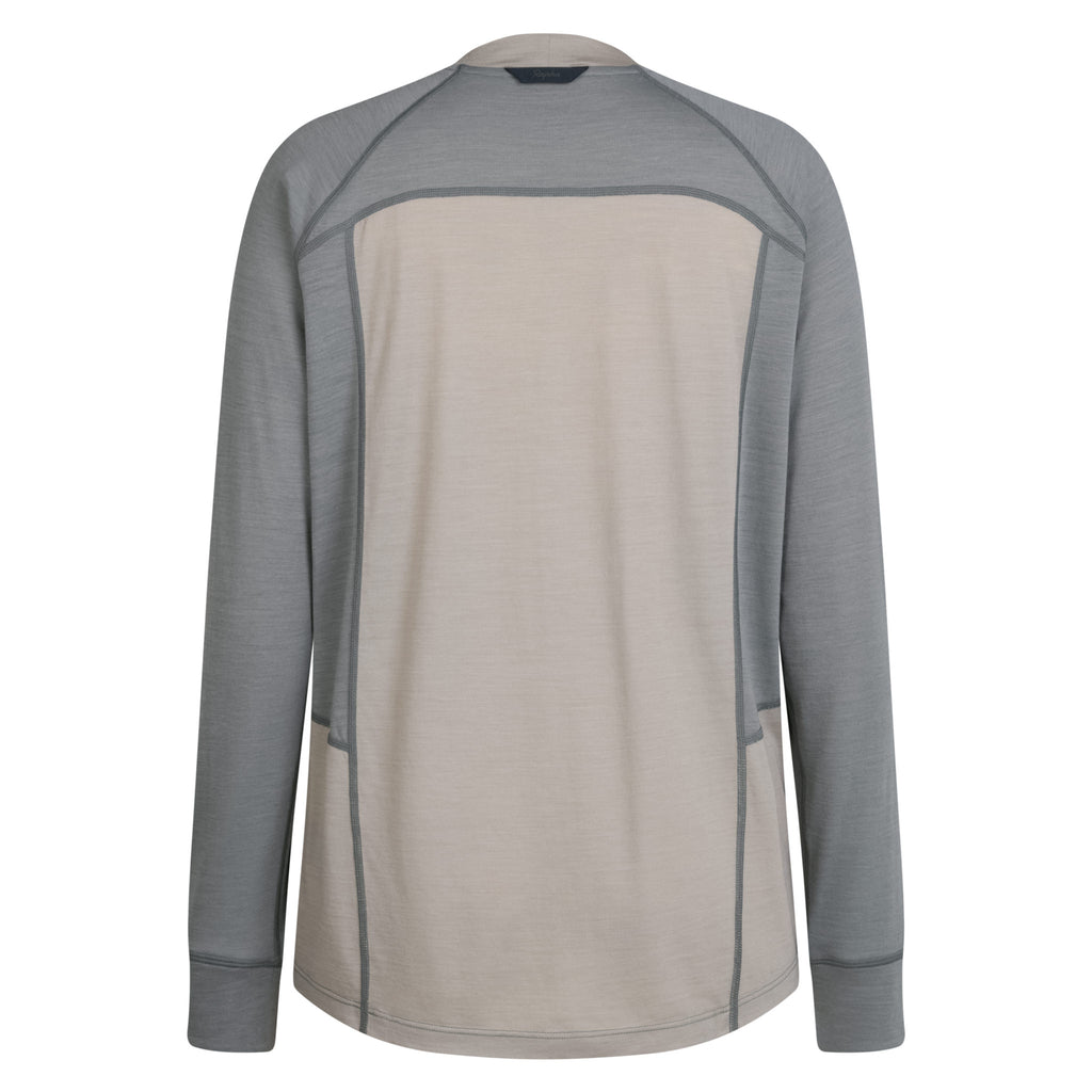 Women's Explore Merino Long Sleeve T-Shirt - Rock Ridge / Sedona Sage