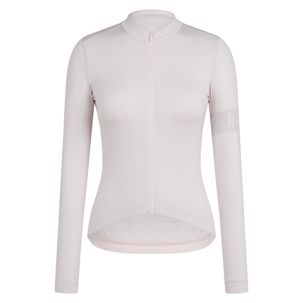 Women's Pro Team Long Sleeve Midweight Jersey II - Blush/White