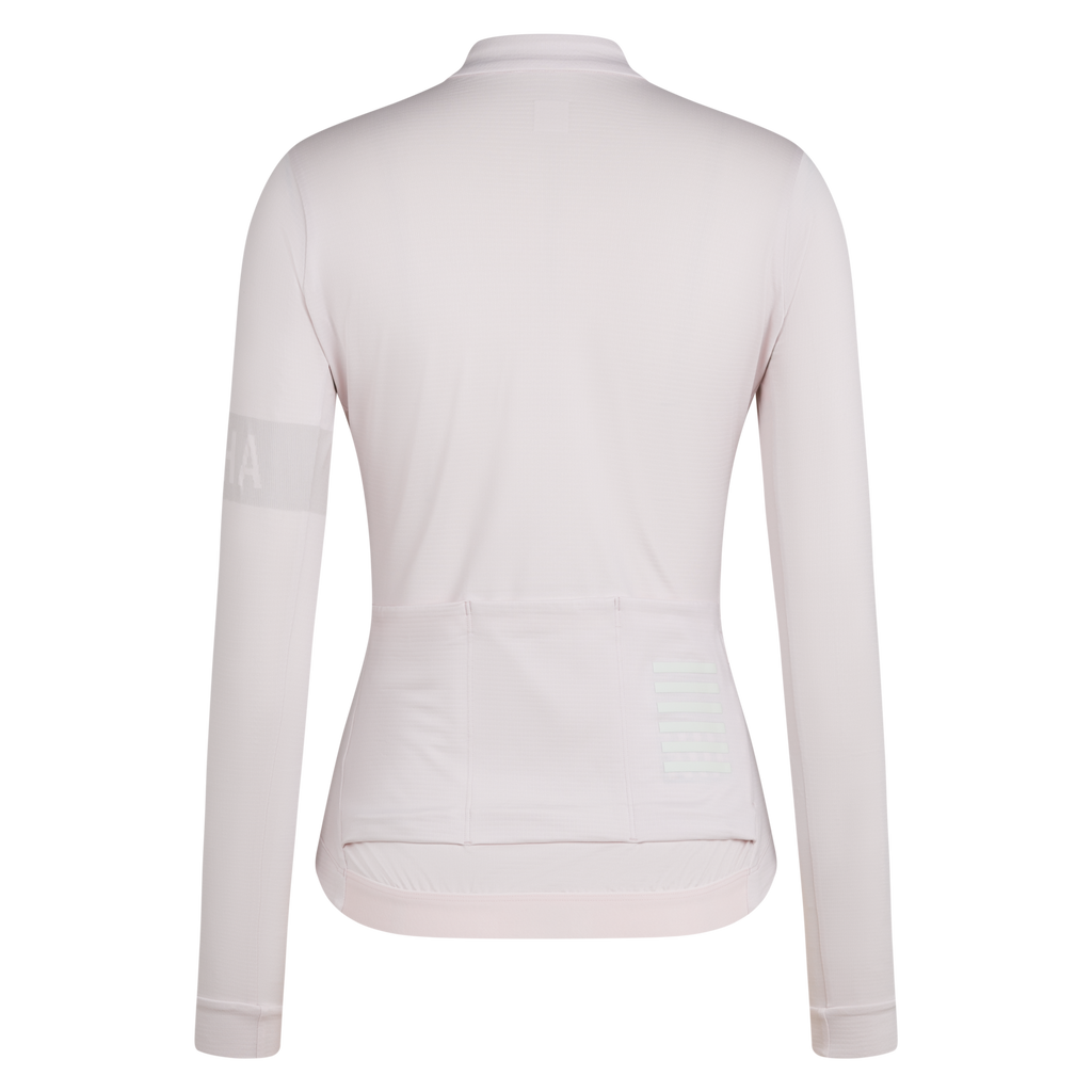 Women's Pro Team Long Sleeve Midweight Jersey II - Blush/White