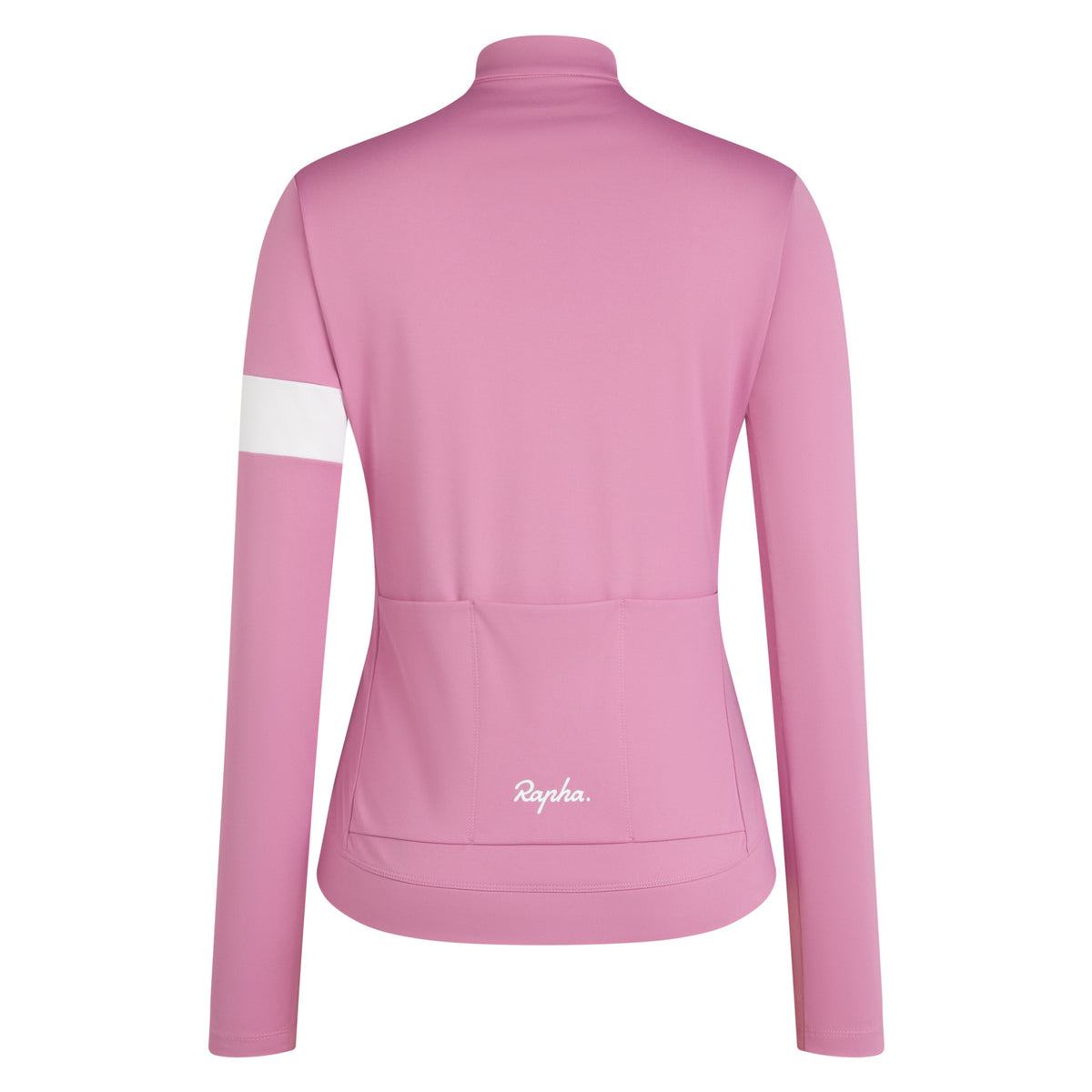 Women's Core Long Sleeve Thermal Jersey - Dusty Mauve/White