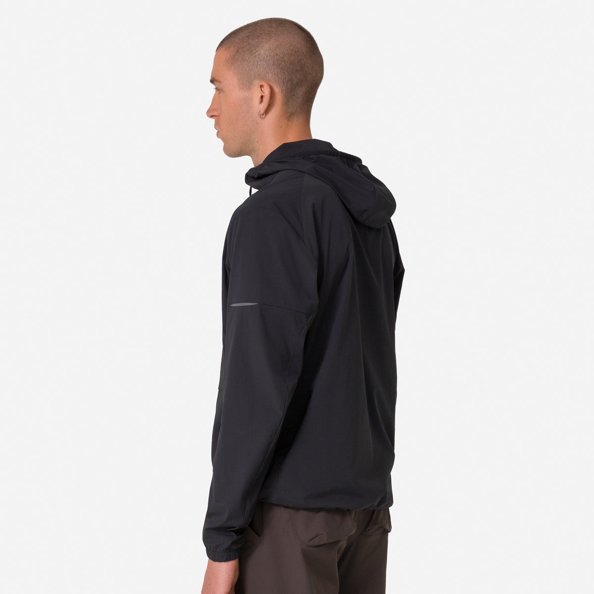 Men's Wind Jacket - Black/Grey