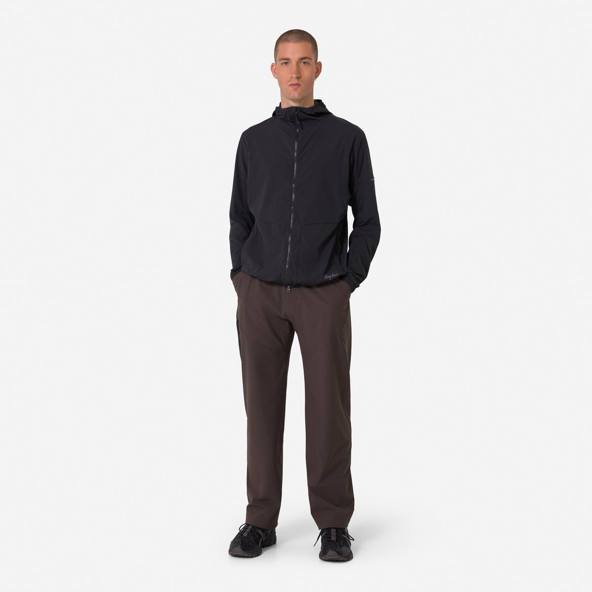 Men's Wind Jacket - Black/Grey