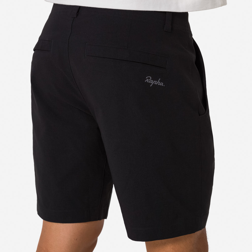 Men's Tech Chino Shorts - Black/Grey