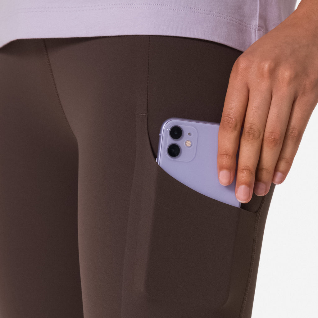 Women's All Day Tights - Mulch / Licorice