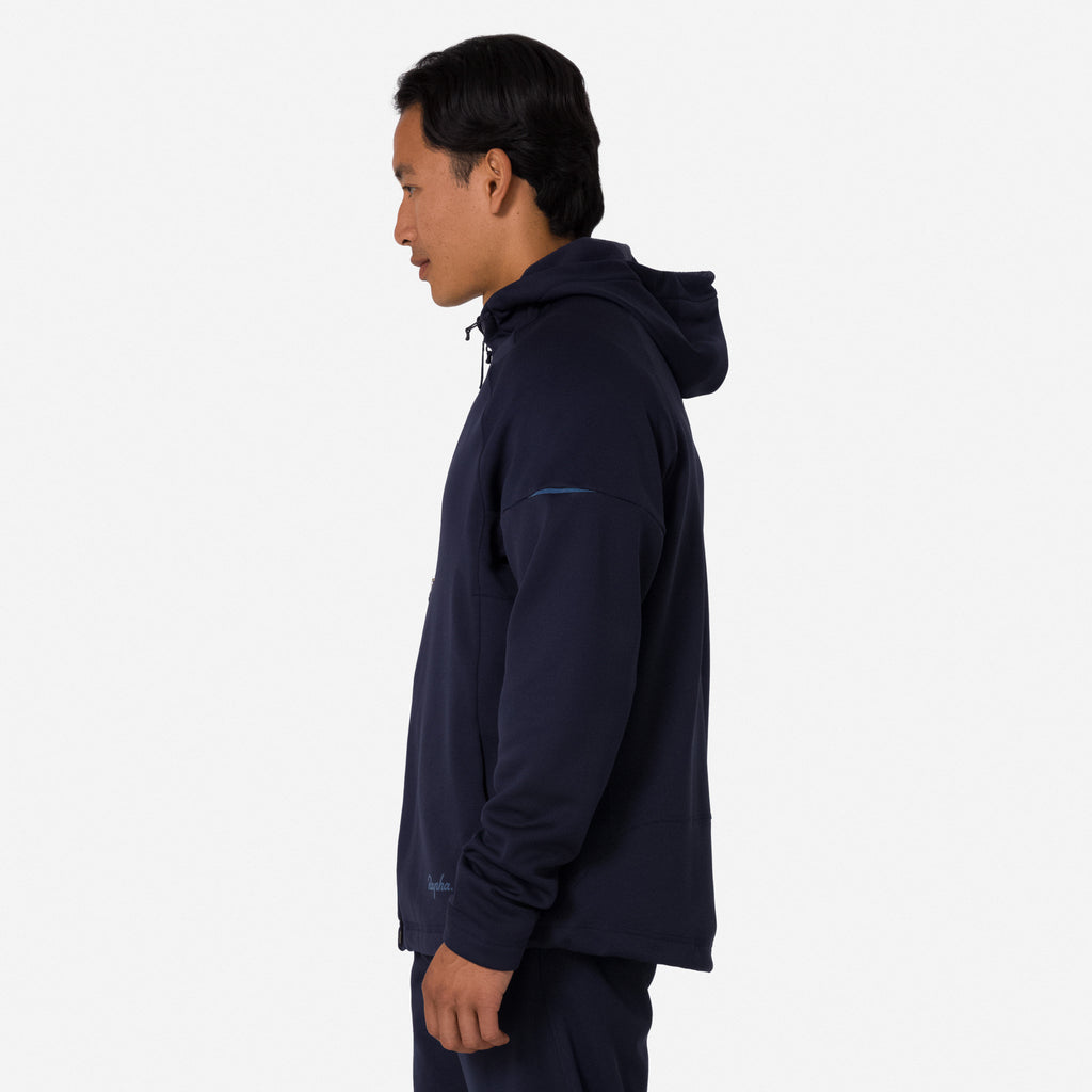 Men's Tech Fleece Zip Hoodie - Night Sky / Pageant Blue